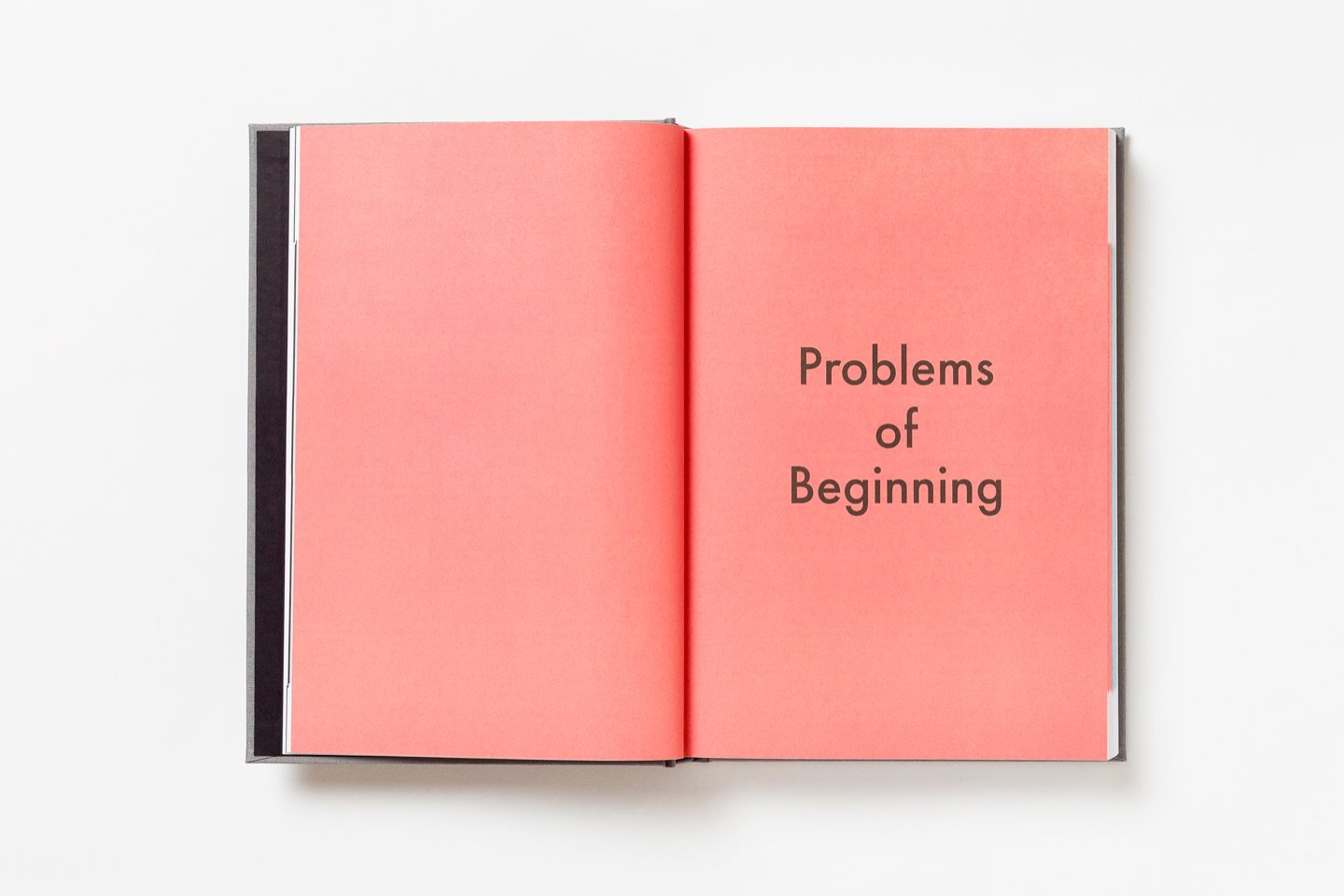 The Problems of Beginning chapter The Problems of Beginning chapter